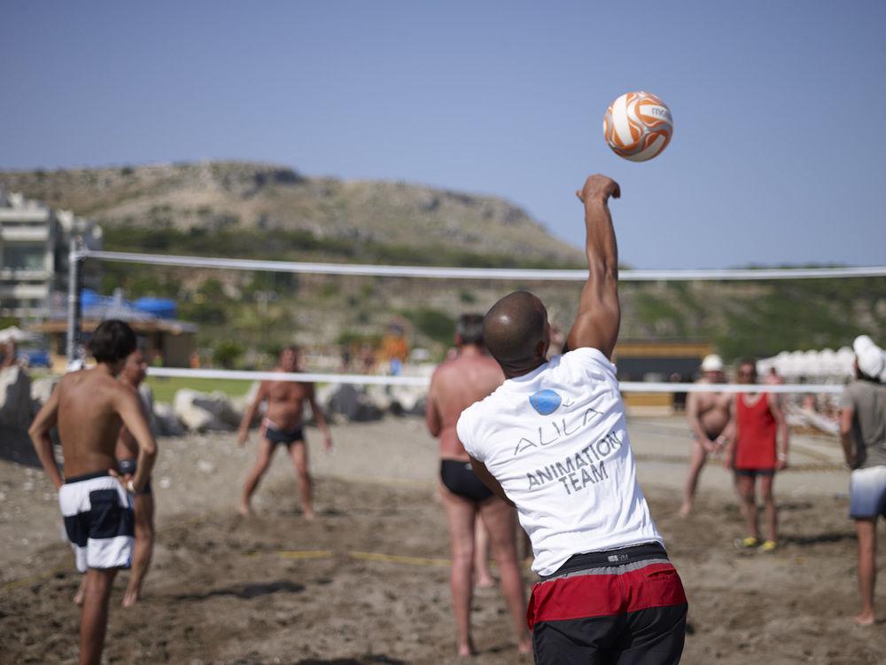Mitsis Selection Alila Hotel Faliraki Ngoại thất bức ảnh Beach volleyball